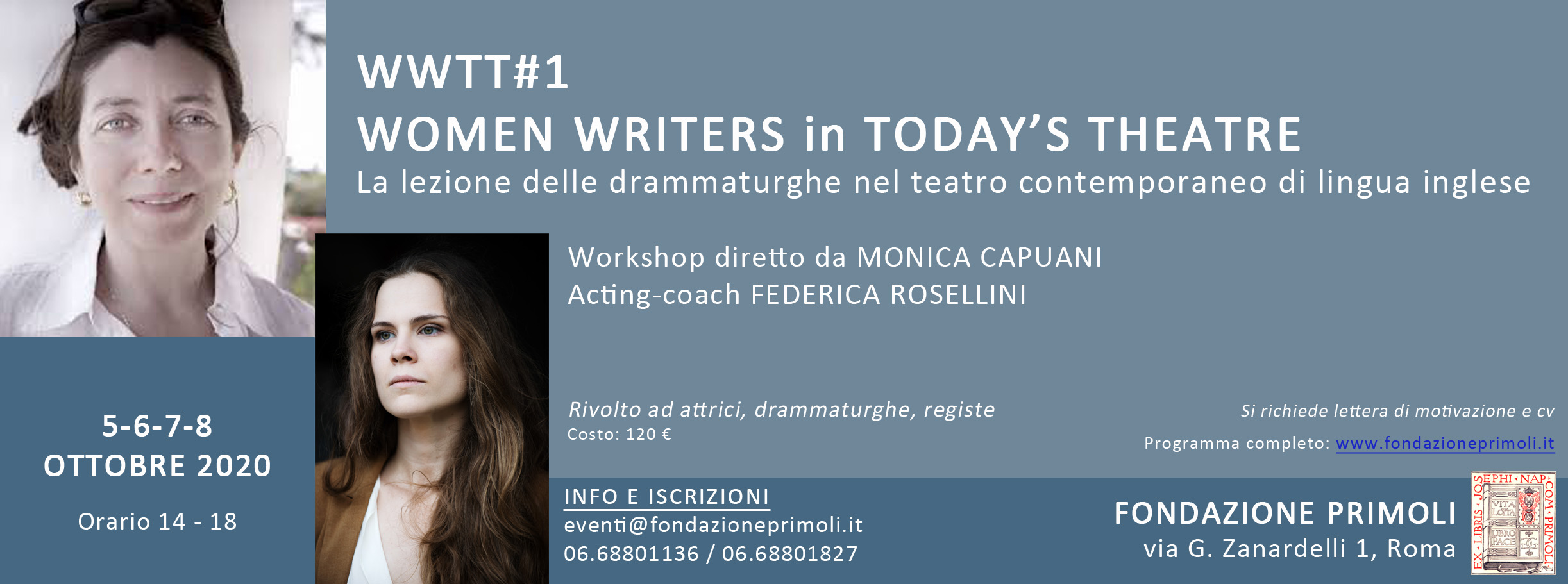 WWTT#1 Women Writers in Today’s Theatre