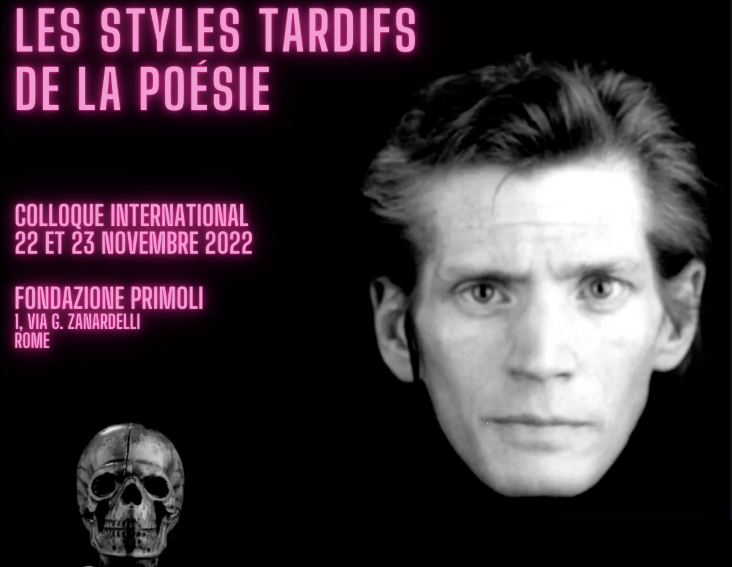 Les styles tardifs de la poésie