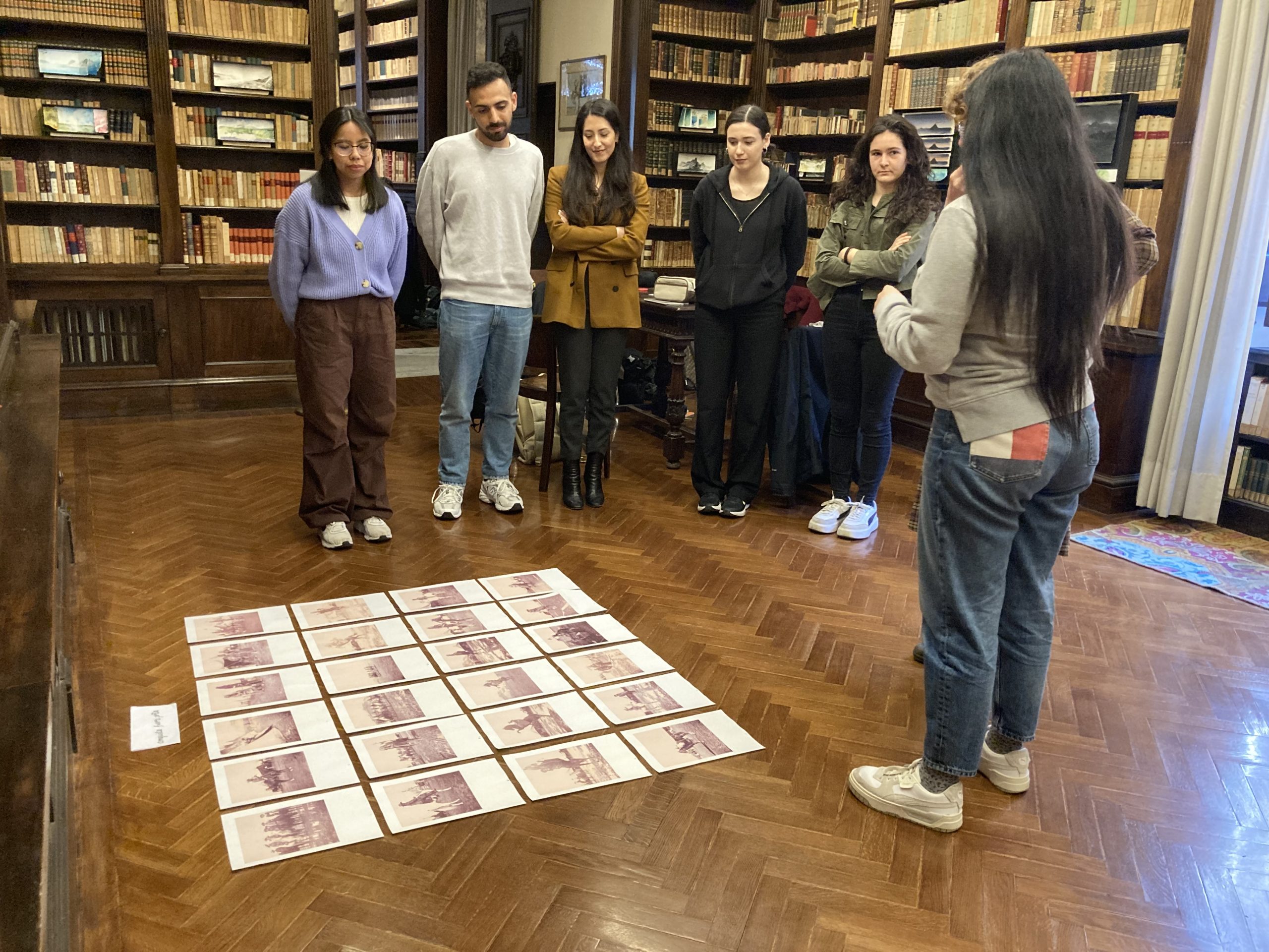 Lezioni in archivio dell’Accademia di Belle Arti di Roma